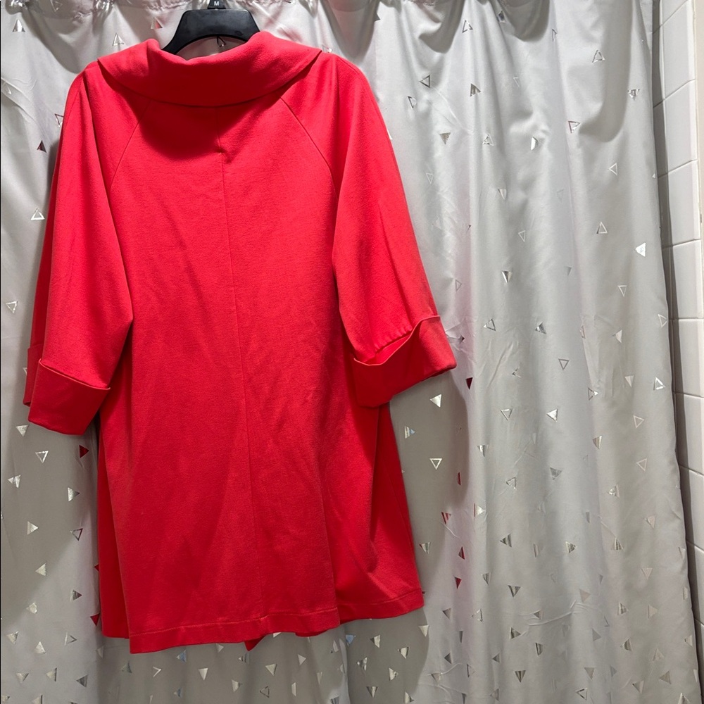 Red Women's Jacket - Picture 2 of 7